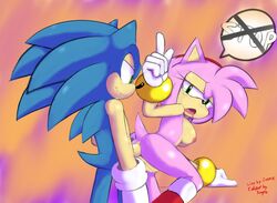 all_fours amy_rose anal anal_sex anus breasts doggy_style duo female from_behind hedgehog jammiez male mammal penetration penis pussy sega sex sonic_(series) sonic_the_hedgehog straight video_games