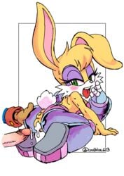 anthro anus ass bunnie_rabbot coolblue cum cum_in_pussy furry pussy