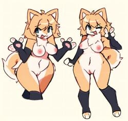 1girls ai_generated anthro big_breasts biscuit_(z_zmag8) breasts female furry furryedits_ai topless_female z_zmag8