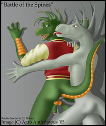 2boys dinosaur dinosaurs_(series) gay male male_only multiple_boys robbie_sinclair tagme yaoi