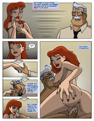 ass barbara_gordon batman:_the_animated_series batman_(series) comic dat_ass dc_comics dcau incest james_gordon sharpie_(artist) vagina