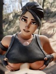 <1_second_video 1boy 1girls 3d 4:5 animated big_breasts boobjob breasts exposed_breasts female female_focus fortnite fortnite:_battle_royale jtopau latina looking_at_viewer loop no_sound paizuri penis pov ramirez_(fortnite) shorter_than_10_seconds tagme through_clothes titfuck titjob vertical_video video