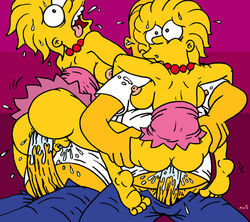 2005 anal breasts buggery color exposed_breasts father_and_daughter female homer_simpson human incest lisa_simpson male nev pussy straight the_simpsons yellow_body yellow_skin