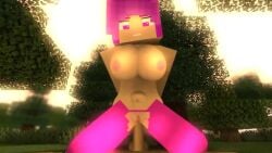 1girls 3d 3d_animation animated big_breasts breasts cowgirl_position cum cum_in_pussy cum_inflation cum_inside cumflation dirt female female_focus fully_naked fully_nude giver_pov grass huge_breasts intercourse intercrural_sex large_breasts light-skinned_female light_skin male_pov minecraft naked naked_female nipples no_condom nude_male original_character outdoor_nudity outdoor_sex outdoors outdoors_sex outside outside_sex penetrating_pov pink_eyebrows pink_eyes pink_hair pink_legwear pink_thighhighs pinke_(pinkechan) pinkechan point_of_view pov public public_nudity public_sex riding sex smile smiling sound stomach_bulge straight straight_sex torn_legwear trees vaginal_sex video