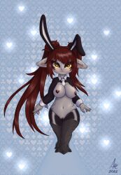 1girls asura asura-research-environment big_breasts guild_wars guild_wars_2 reverse_bunnysuit solo wide_hips