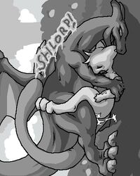 9_6 charizard legendary_pokemon mew nintendo pokemon pokemon_(species) straight_hair