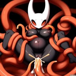 1girls ai_generated breasts cum cum_in_pussy cum_inside dubious_consent female frosting.ai hollow_knight hornet_(hollow_knight) pregnant pussy tentacle tentacle_sex the_infection_(hollow_knight) vaginal_penetration