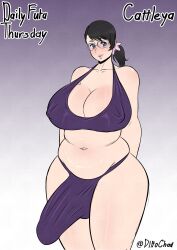 1futa ass balls bbw belly belly_rolls big_ass big_breasts big_butt big_penis big_thighs bikini bikini_bottom bikini_top black_hair breasts bulge bulge_through_clothing cattleya chubby chubby_futanari clothed clothing dick dittochad erection erection_under_clothes fat full_body futa_only futanari glasses hands_behind_back huge_ass huge_breasts huge_butt huge_cock huge_thighs human large_ass large_breasts large_butt large_penis large_thighs light-skinned_futanari light_skin lipstick long_hair looking_at_viewer loose_foreskin mature mature_futa milf mostly_nude overweight penis purple_bikini queen's_blade short_hair simple_background solo standing stomach testicles