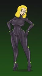 adult_swim beth_smith blonde_hair color curvy diklonius female female_only high_heels huge_breasts mature_female milf plugsuit rick_and_morty sketch thick_thighs tight_clothing