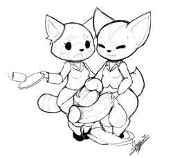 fenneko from aggressive retsuko by starykrow