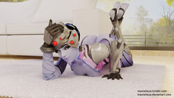 widowmaker from overwatch by mavixtious