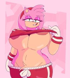 amy rose from sega by soul-sketched