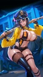 billie_(project_qt) blade hat project_qt tagme video weapon