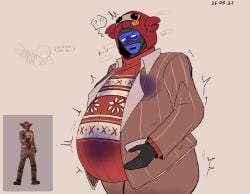 blueberry_inflation body_expansion body_inflation inflation original_artwork sequence simple_background simple_coloring spy_(team_fortress_2) team_fortress_2 tf2 tfinflatedlo