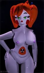 1girls 3d animatronic anthro baby_(fnafsl) bexstinsfm big_breasts breasts circus_baby circus_baby_(fnaf) completely_nude completely_nude_female female female_only five_nights_at_freddy's fucktime_babu green_eyes humanoid jailbait_knight machine mclazycraft naked naked_female nipples nude nude_female pinup pose pussy robot simple_background sister_location smile smirk solo solo_female standing video_games