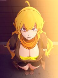 yang xiao long from rwby by luminaryofages