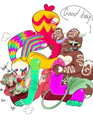 body_markings cosmo_(dandy's_world) crying cum_on_back cuntboy dandy's_world dandys_world drooling drooling_cum gay gay_anal gay_male gay_sex homosexual homosexual_male homosexual_sex looey_(dandy's_world) male/male male_only male_penetrated male_penetrating male_penetrating_male overstimulation praise_kink self_harm_scars shaking smug sprout_(dandy's_world) submissive_male submissive_top sweat tail threesome tootiewootie transgender_male whimpering