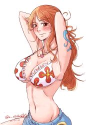 nami (one piece) from one piece by michiiisarts