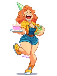 1girls 2026 alternate_breast_size alternate_version_available anime_style approval ashamed backboob bare_arms bare_back bare_chest bare_legs bare_shoulders bare_soles belly_bulge belly_button belt belt_around_boobs big_breasts big_butt big_nipples birthday birthday_cake birthday_party blue_eyes blue_overalls blue_shorts breast_squeeze breasts breasts_bigger_than_head character_name chest cleavage cleavage_cutout cleft_of_venus closed_eyes closed_mouth color_edit colored comic comic_panel curvy_female cute_expression cute_face dynamic_angle dynamic_pose energetic_expression eyes_open feet_focus female front_view gradient_background green_shorts hand_on_hip happy happy_birthday hindquarters hips_wider_than_shoulders hoodie huge_ass huge_breasts jean_shorts jumping keyla_(patatadave) long_hair looking_at_viewer looking_to_the_side looking_up new_design nipples_visible_through_clothing no_penetration oc one_eye_closed open_mouth orange_hair orange_jacket orange_shoes original_character outdoors outdoors_pulling_own_clothes overalls overalls_only patata_dave perspective_shot presenting presenting_breasts presenting_butt presenting_hindquarters press_breast redesign seductive_pose sfw shoes_only short_shorts skirt skirt_around_belly skirt_lift skirt_up sleeveless_top smiling socks socks_and_shoes socks_only solo sporty_outfit striped_body stripes teal_shorts thick_legs thick_thighs variant_set venus_body victory_pose voluminous_hair wavy_hair white_socks white_stockings wide_hips winking_at_viewer yellow_gloves yellow_hoodie yellow_jacket yellow_shoes