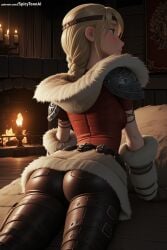 astrid hofferson from christmas by spicytoonai