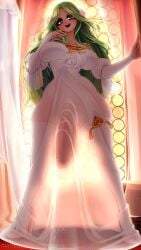 1futa balls breasts clothed clothing fire_emblem fire_emblem:_three_houses futa_only futanari huge_cock human mostly_clothed nenerhea penis rhea_(fire_emblem) solo solo_futa tagme translucent translucent_clothing uncensored
