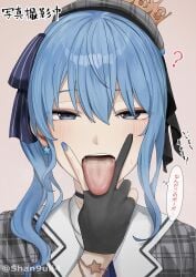 hoshimachi suisei from hololive by shan9uli4
