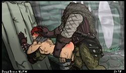 background bearer_of_the_curse dark_souls dark_souls_2 deadbrainnsfw doggy_style dullahan fromsoftware headless immortality male monster monster_boy red_hair sex size_difference vengarl_of_forossa