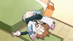 2girls animated anus astroblush clothing exposed_torso female_only fingering fingering_partner footwear gloves hagakure_tooru_(invisible) handwear high_heel_boots invisible invisible_girl mostly_nude multiple_girls my_hero_academia ochako_uraraka pussy tagme tooru_hagakure tooru_hagakure_(invisible) uncensored uraraka_ochako vaginal_fingering yuri