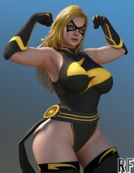 carol danvers from marvel by rude frog