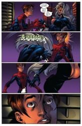 age_difference black_cat_(marvel) breasts cum earth_1610 felicia_hardy female marvel marvel_comics peter_parker peter_parker_(ultimate_marvel) semen spider-man spider-man_(series) ultimate_black_cat ultimate_spider-man vomit vomiting_cum