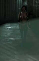 1girls 3d ada_wong animated animated_image asian asian_female belt big_breasts bikini black_hair boots bouncing_breasts choker female fingerless_gloves human legwear looping_animation mod pale_skin red_bikini resident_evil resident_evil_2 short_hair swimwear thigh_boots walking