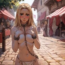 ai_generated attack_on_titan christa_lenz civitai female historia_reiss pikachu1938 shingeki_no_kyojin slave_outfit slavegirl tagme