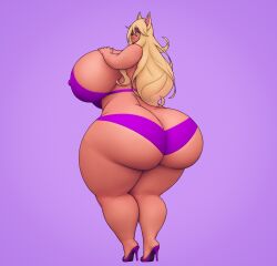 ass ass_cleavage big_ass big_breasts big_butt breasts butt_crack commission high_heels huge_ass huge_butt hyper_bimbo large_ass large_butt someshittysketches tagme