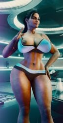 1girls 3d athletic athletic_female big_breasts breasts brown-skinned_female brown_body brown_skin busty capcom chest cleavage curvaceous curvy curvy_figure dark-skinned_female digital_media_(artwork) eyebrows eyelashes eyes female female_focus fit fit_female hair hips hourglass_figure huge_breasts human large_breasts legs lips mature mature_female resident_evil resident_evil_5 serpentarts3d sheva_alomar thick thick_legs thick_thighs thighs top_heavy voluptuous waist wide_hips