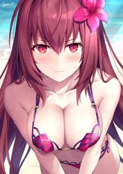 scathach (fate) from fate (series) by rin7914 (artist)
