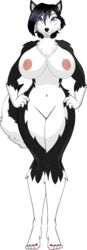 breasts canine crowchild furry high_tail_hall hth_studios jezzel_(hth) large_breasts