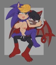 1boy 1girls anthro anthro_penetrated archie_comics balls bat_humanoid bat_wings bernadette_hedgehog blue_fur blush breasts cum cum_drip cum_in_pussy cum_inside dick ejaculation fan_character female genitals grabbing grabbing_from_behind hedgehog hedgehog_girl humanoid male mature mature_female mature_male milf mobian mobian_(species) mobian_bat mobian_hedgehog nipples nude nude_female oc penetration pleasure_face pussy r18 sex sex_from_behind simple_background sonic_(series) sonic_the_hedgehog_(archie) sonic_the_hedgehog_(comics) sonic_the_hedgehog_(series) tagme yellow_hair