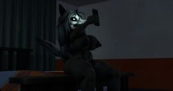 1girls 3d 3d_(artwork) abs animal_ears animal_nose arm_up black_fur black_hair black_sclera black_skin body_fur breasts cellphone colored_nipples colored_sclera completely_nude curtains dark fangs female furry furry_female holding holding_phone huge_breasts indoors large_breasts long_hair mal0 navel nipples notsoanonsfm nude nude_female nude_variant nude_version_available open_mouth outstretched_arm personification phone scp-1471 scp-1471-a scp_foundation selfie sitting smartphone snout solo stomach table tail teeth thick_thighs thighs two-tone_fur white_eyes wide_hips