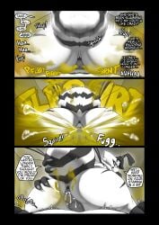 2_fingers absurd_res antennae_(anatomy) anthro arthropod bee black_and_white bodily_fluids claws comic cum dialogue dominant dominant_female duo ejaculation english_text fart fart_cloud fart_fetish farting_female farting_on_another farting_on_dick farting_on_male farting_on_penis female female_farting fingers first_person_view gassy genital_fluids genitals heather_(soomir) hectar_(soomir) hi_res hymenopteran insects larger_female looking_at_another looking_at_partner looking_back looking_back_at_another looking_back_at_partner male male/female monochrome nude nude_anthro nude_female nude_male penis plap sex size_difference soomir speech_bubble stinger stinger_tail tail text thought_bubble thoughts wings