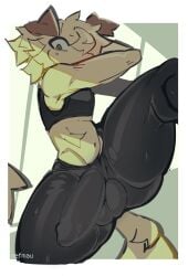 1boy anthro balls big_penis bulge bulge_through_clothing bulge_under_clothes cameltail dick erect_penis erection erection_under_clothes fur furry furry_male furry_only large_penis looking_at_viewer male male_only nefmau penis penis_bulge solo solo_focus solo_male sweatpants