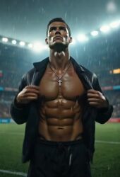 1boy ai_generated audio celebrity cristiano_ronaldo fifa male male_focus mp4 muscles niples portugal real_person tagme video yaoi