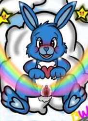 care_bears female furry group lagomorph mammal rabbit solo_focus swift_heart_rabbit