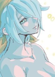 breasts cecie_(gravity_rush) close-up female gravity_rush lips