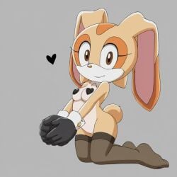 ai_generated cream_the_rabbit furry furry_ears furry_female furry_tail rabbit rabbit_ears rabbit_girl rabbit_tail sonic_(series) sonic_the_hedgehog_(series)