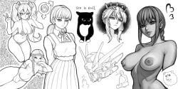 chainsaw_man chuddha cute_femboy cute_girl elden_ring fromsoftware hatsune_miku makima_(chainsaw_man) mappa miquella redteneri tagme vocaloid