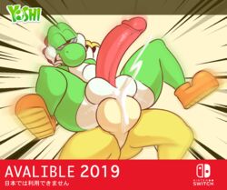 2018 ahe_gao anal anal_sex ass balls balls_touching big_balls big_butt big_penis clothing cum duo footwear gay gay_sex green_yoshi huge_butt huge_cock hypnotic_eyes komponi looking_pleasured male male_only mario_(series) mind_control nintendo penetration penis sex shoes spread_legs spreading thick_thighs video_games wide_hips yaoi yoshi yoshi's_island