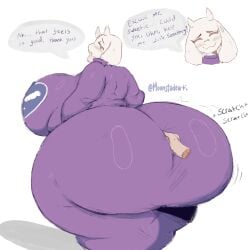 1girls anthro ass ass_bigger_than_head ass_bigger_than_torso big_ass big_breasts bottom_heavy breasts bubble_butt busty caprine clothing dat_ass dialogue digging_up_in_they_ass disembodied_hand fat_ass female female_focus furry gluteal_fold goat huge_ass huge_breasts hyper hyper_ass large_ass large_breasts massive_ass massive_breasts milf moonraige mother robes text thick_ass thick_thighs thunder_thighs toriel undertale wide_hips