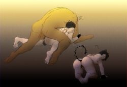 2boys anal anus artist_request balls cuntboy dream_game feet forsaken_(roblox) gay_sex hairy_pussy intersex mafioso_(dream_game) male nude penetration_from_behind penis roblox roblox_game robloxian self_upload source_request tagme tail thighs two_time_(forsaken)