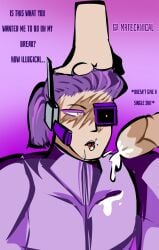 shockwave (transformers) from transformers by mrtechnical