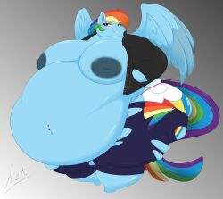 rainbow dash (mlp) from friendship is magic by astrum (artist)